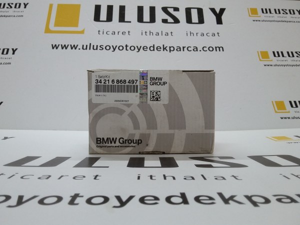 34216868497-BMW X5 X6 ARKA BALATA